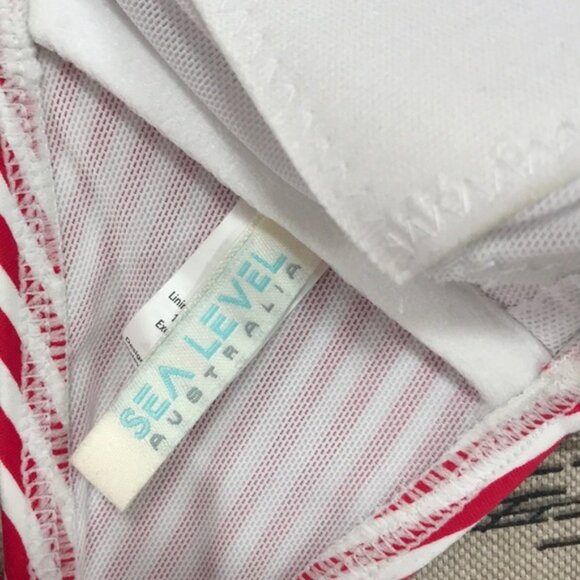NWOT SEA LEVEL Sorrento Stripe Bikini Top - Picture 7 of 8